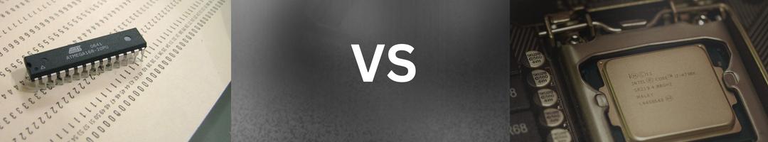 The Difference Between a Microcontroller and a Microprocessor
